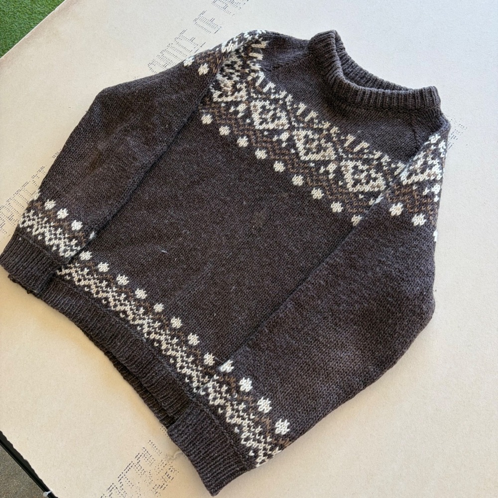 Vintage Stobi Wool Fair Isle Sweater